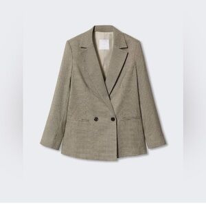 Mango | Oversized Wool Blend Blazer | Small
